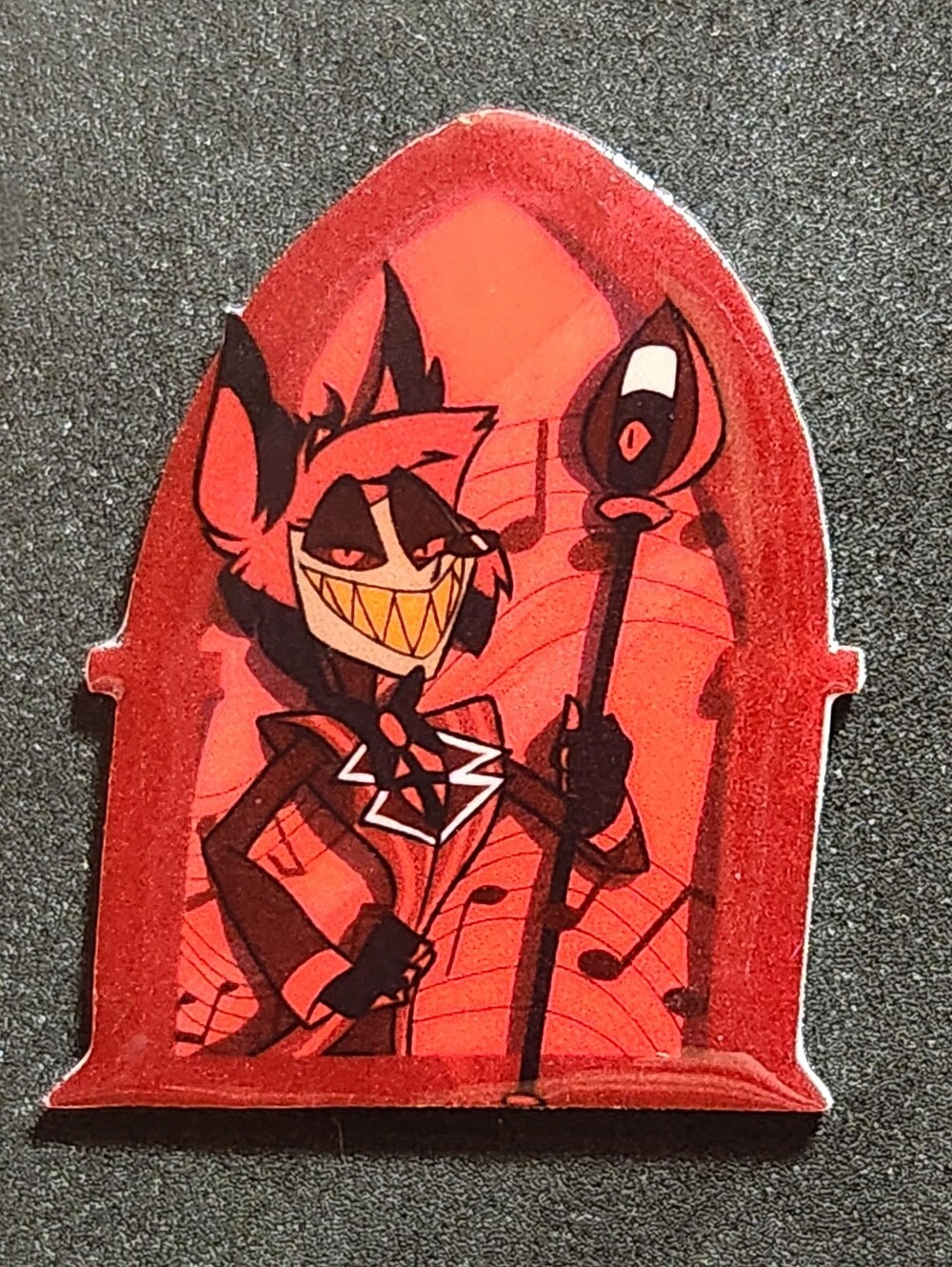 Hazbin Hotel Alastor Pin